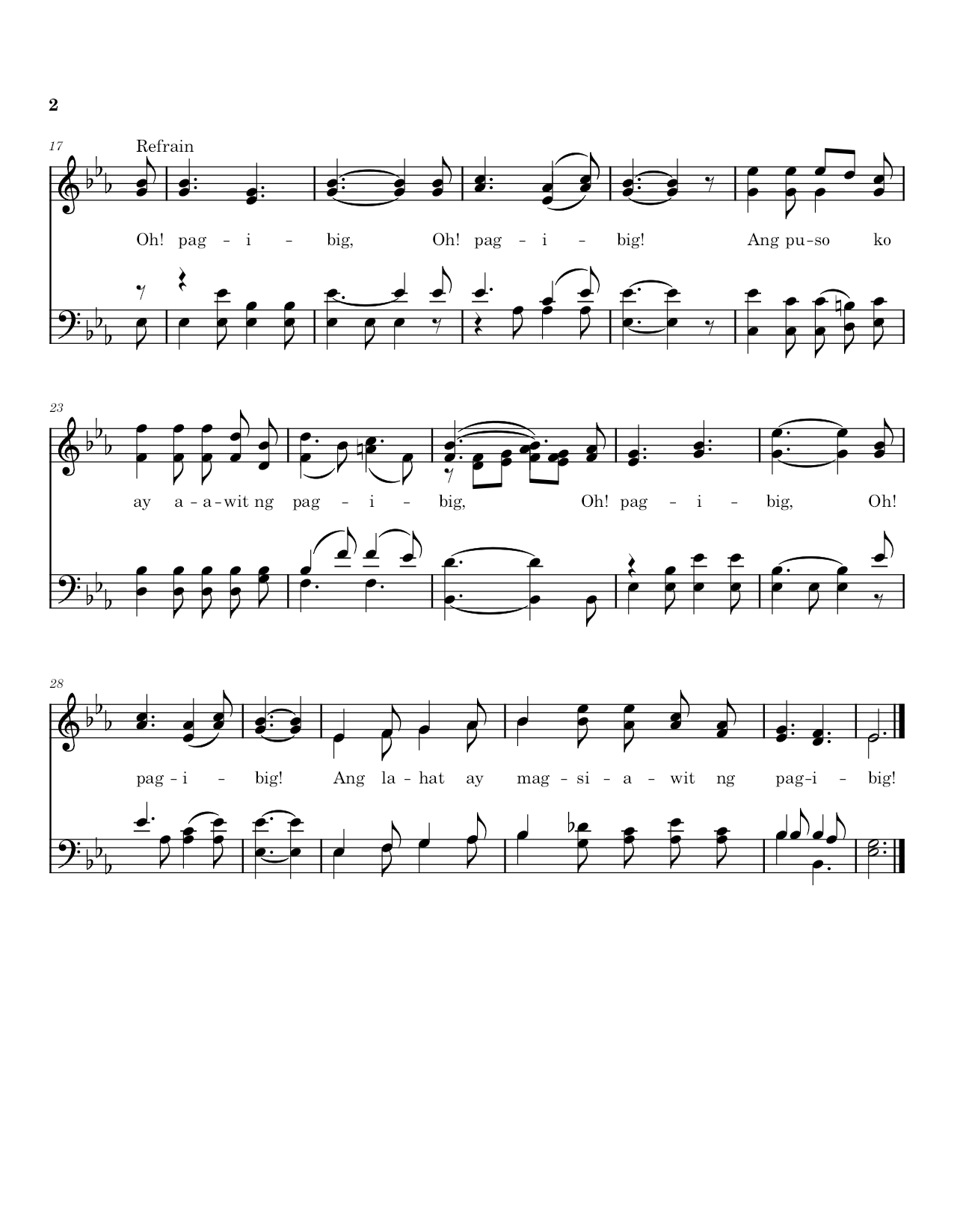 Pag Sumilang na ang Pag-ibig - Sheet Music Page 2